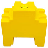 HI-VIS-HERAS-Ballast-Block,-40kg,-Heras-Fencing,-Temporary-Construction-Site-Security-Road-Barrier-Health-and-Safety-Anti-Trip-Design-UV-Resistant-Stackable-Fencing-Block-Easy-to-Install-Wind-Resistant-Water-Filled-Concrete