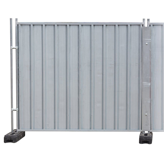 Hoarding panel Galvanised steel Temporary fencing Construction Site Metal Construction sites Building projects Event venues Outdoor concerts Road works Public safety barriers Temporary enclosures Industrial sites Storage facilities Renovation projects