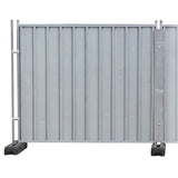 Hoarding panel Galvanised steel Temporary fencing Construction Site Metal Construction sites Building projects Event venues Outdoor concerts Road works Public safety barriers Temporary enclosures Industrial sites Storage facilities Renovation projects