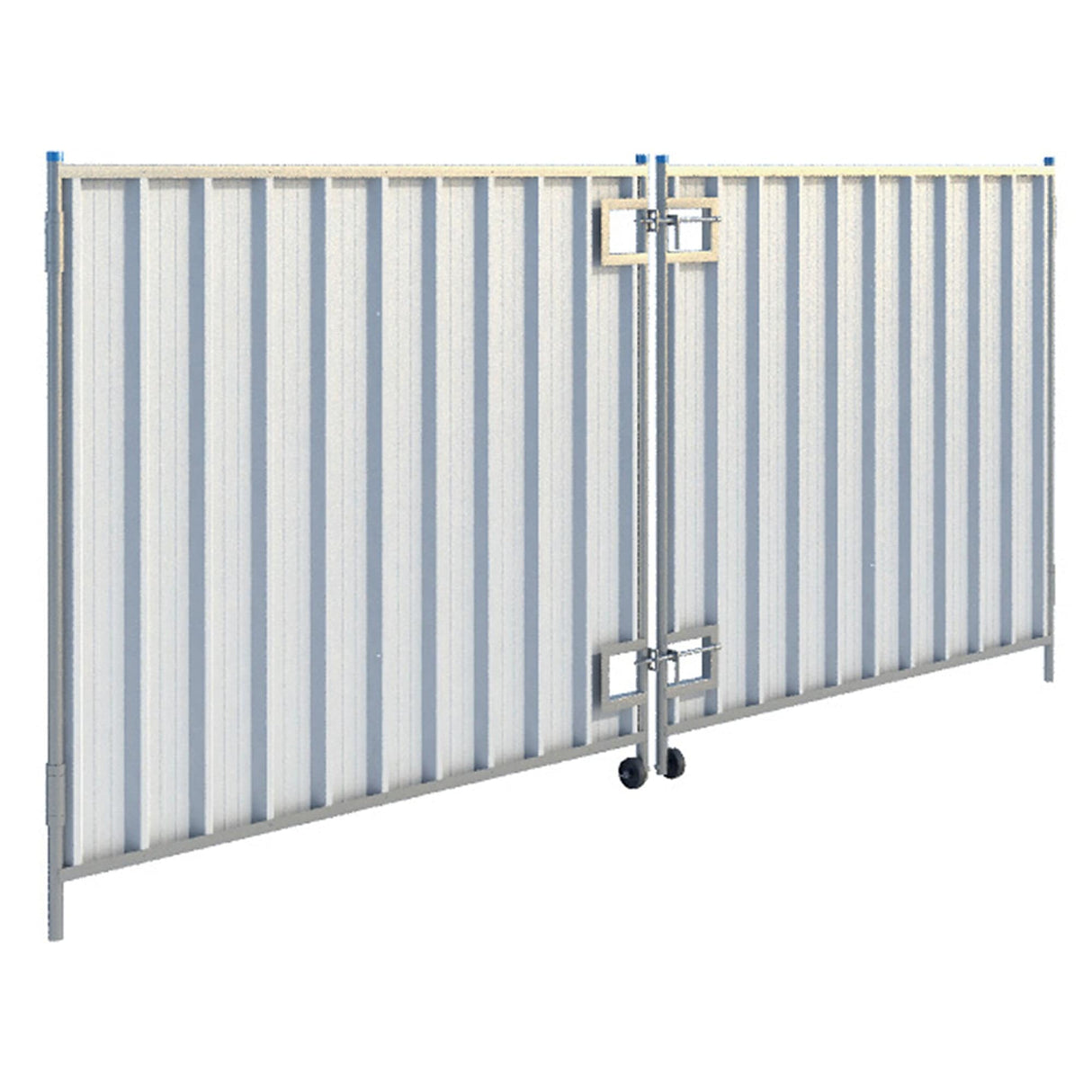 Hoarding gate Vehicle access Site entrance Construction Panel Temporary fencing Secure Access control Portable Perimeter