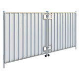 Hoarding gate Vehicle access Site entrance Construction Panel Temporary fencing Secure Access control Portable Perimeter