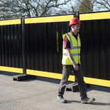 Hoarding panel Galvanised steel Temporary fencing Construction Site Metal Construction sites Building projects Event venues Outdoor concerts Road works Public safety barriers Temporary enclosures Industrial sites Storage facilities Renovation projects