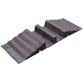 Hose-ramp-drive-over-ramp--2-channel-hose-cable-protector-heavy-duty-vehicle-rubber-industrial-portable-cord-floor-wire-cover-management-hider-shield-outdoor
