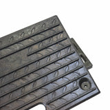 kerb-curb-ramp-melba-swintex-wheelchair-vehicle-access-ramp-black-4-6-inch-accessible-sidewalk-footpath-portable-recycled-pvc-vans-wheelie-bins-caravans-bikes-gardening-connectable--dropped-kerb-alternative-heavy-duty-temporary