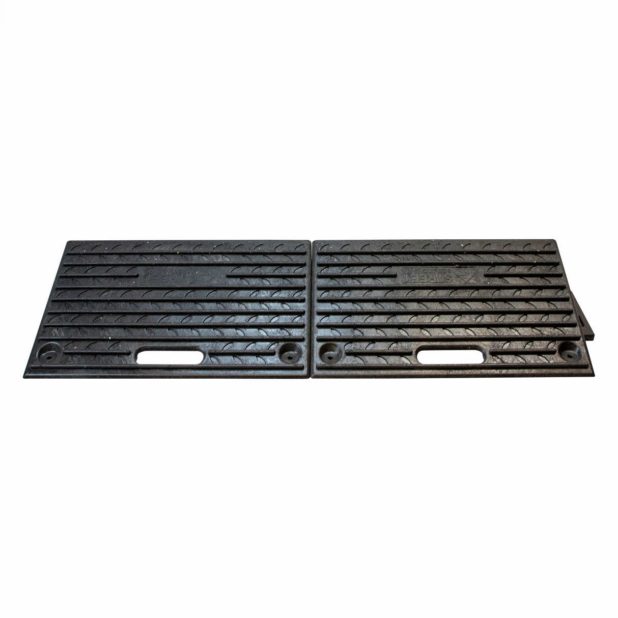 kerb-curb-ramp-melba-swintex-wheelchair-vehicle-access-ramp-black-4-6-inch-accessible-sidewalk-footpath-portable-recycled-pvc-vans-wheelie-bins-caravans-bikes-gardening-connectable--dropped-kerb-alternative-heavy-duty-temporary