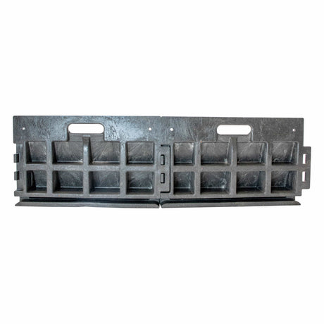 kerb-curb-ramp-melba-swintex-wheelchair-vehicle-access-ramp-black-4-6-inch-accessible-sidewalk-footpath-portable-recycled-pvc-vans-wheelie-bins-caravans-bikes-gardening-connectable--dropped-kerb-alternative-heavy-duty-temporary