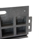 kerb-curb-ramp-melba-swintex-wheelchair-vehicle-access-ramp-black-4-6-inch-accessible-sidewalk-footpath-portable-recycled-pvc-vans-wheelie-bins-caravans-bikes-gardening-connectable--dropped-kerb-alternative-heavy-duty-temporary