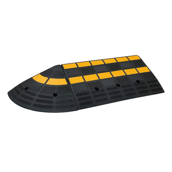 Heavy Duty Kerb Ramp 100mm Yellow and Black