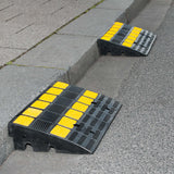 Kerb ramp Access Disability Portable Rubber Concrete Threshold Aluminum Modular Plastic 150mm