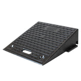 kerb-curb-ramp-melba-swintex-wheelchair-vehicle-access-ramp-black-4-6-inch-accessible-sidewalk-footpath-portable-recycled-pvc-vans-wheelie-bins-caravans-bikes-gardening-connectable--dropped-kerb-alternative-heavy-duty-temporary