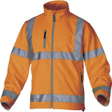 Delta Plus Moonlight Softshell High Vis Jacket With 3 Laminated Layers