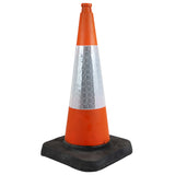 75cm 1-Piece Road Traffic Cone Street Solutions 1