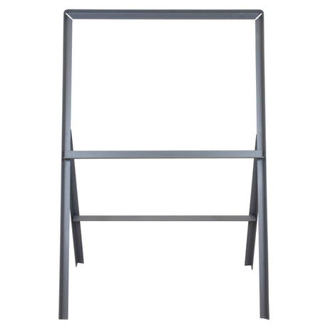 Metal-road-sign-frame-600x450-Rectangular-shape-Heavy-duty-construction-Durable-material-Road-sign-accessory-Chapter-8-compliant-Highway--stanchion-Traffic-sign-mounting-Weather-