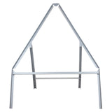 Metal-road-sign-frame-750mm-triangle-size-Rectangular-shape-Heavy-duty-construction-Durable-material-Road-sign-accessory-Chapter-8-compliant-Highway--stanchion-Traffic-sign-mounting-Weather-resistant-design
