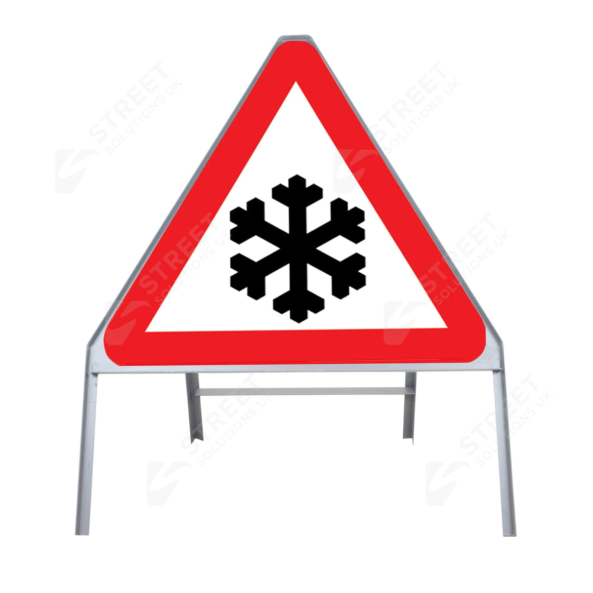 Ice Symbol Triangle Metal Sign Face 554.2 - 750mm | SSUK