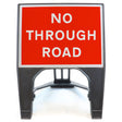 NOTHROUGHROAD600X450MMMELBASWINTEXQSIGNROADSAFETYTRAFFICREDWHITESTREETSIGNAGE