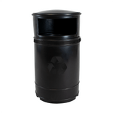 Nickleby Closed Top Litter Bin - 40 Litre Capacity