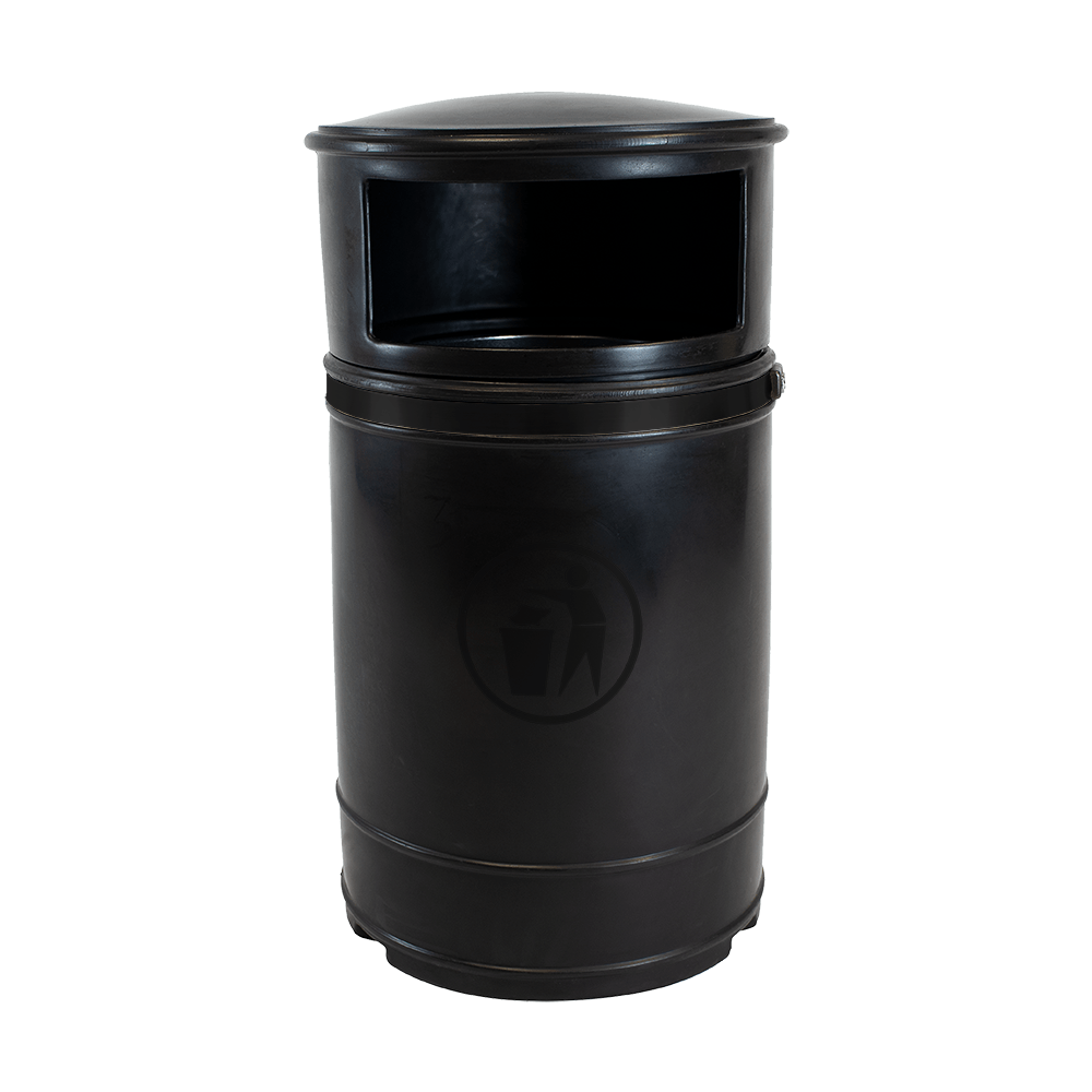 Nickleby Closed Top Litter Bin - 40 Litre Capacity