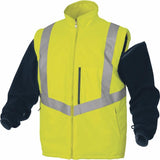 Delta Plus High Visibility Waterproof 4 in 1 Bodywarmer Jacket