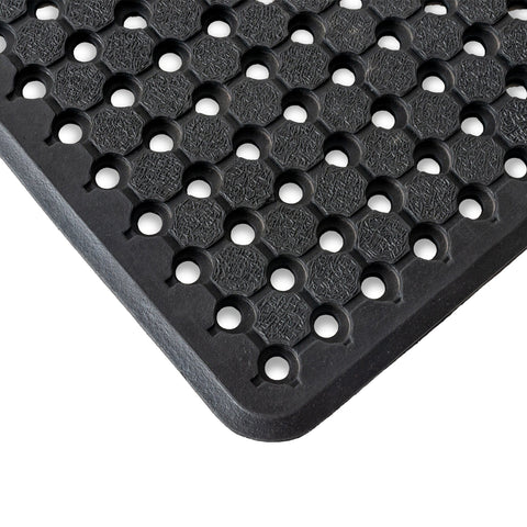 Outdoor-anti-slip-walkway-matting,-safety-slip-resistant-all-weather-heavy-duty-entrance-non-slip-industrial-waterproof-easy-to-clean-high-traction-durable-interlocking-mat-matting-black