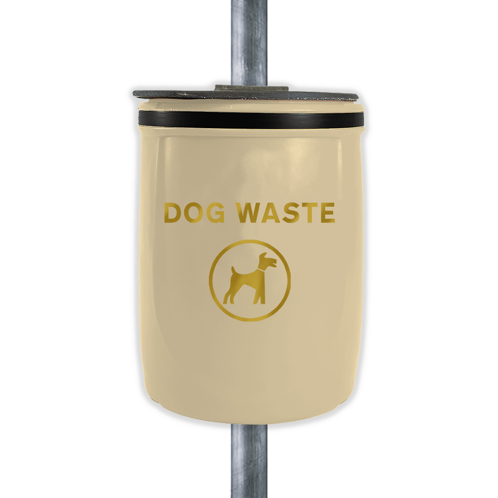 Outdoor Dog Waste Bin - 40 Litre Capacity