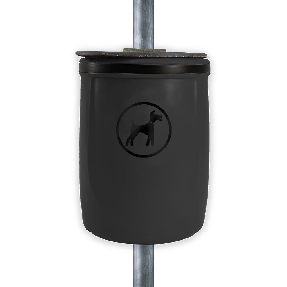 Outdoor Dog Waste Bin - 40 Litre Capacity