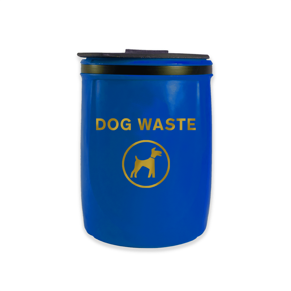 Outdoor Dog Waste Bin - 40 Litre Capacity