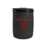 Outdoor Dog Waste Bin - 40 Litre Capacity
