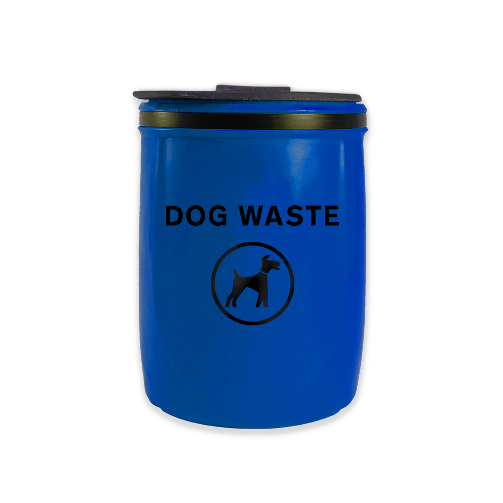 Outdoor Dog Waste Bin - 40 Litre Capacity
