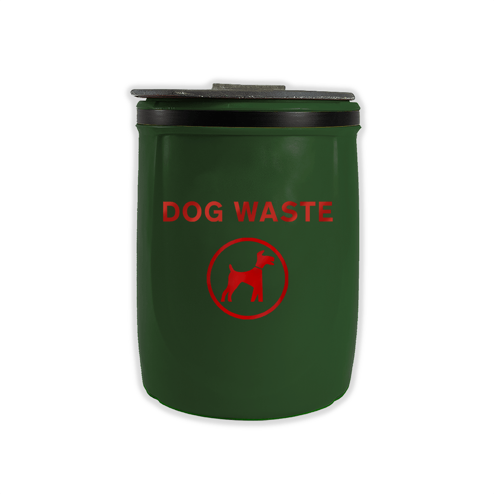 Outdoor Dog Waste Bin - 40 Litre Capacity