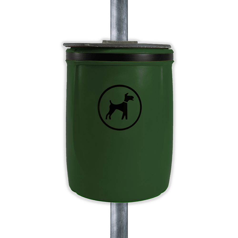 Outdoor Dog Waste Bin - 40 Litre Capacity