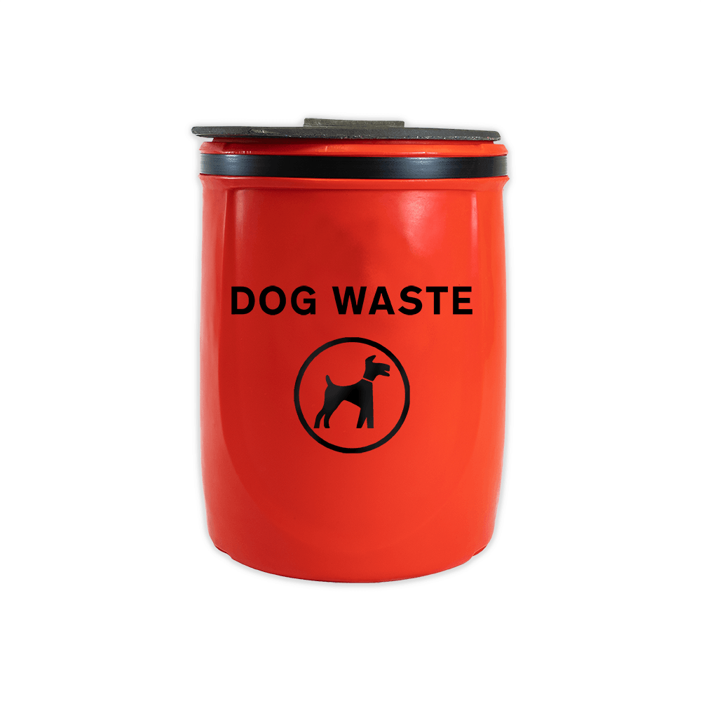 Outdoor Dog Waste Bin - 40 Litre Capacity