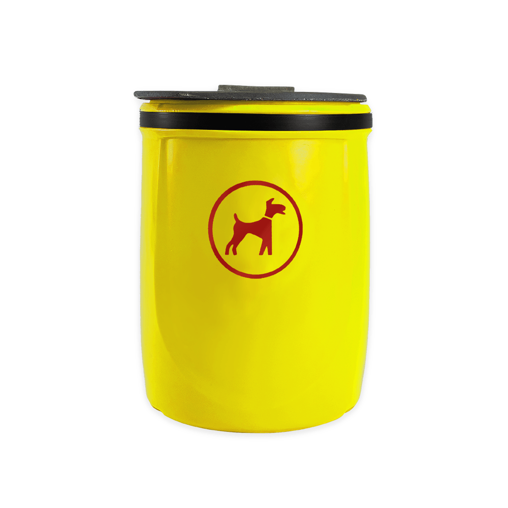 Outdoor Dog Waste Bin - 40 Litre Capacity
