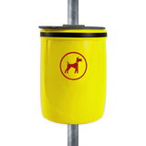 Outdoor Dog Waste Bin - 40 Litre Capacity