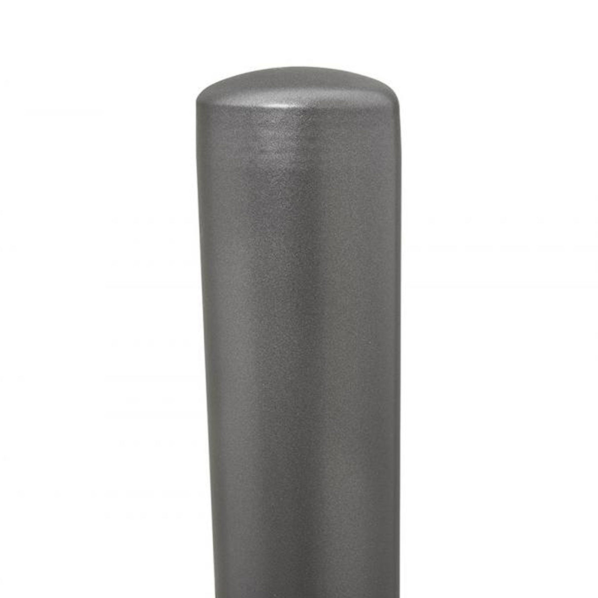 Painted-dome-top-steel-bollard-dome-top-bollard-painted-bollard-parking-lot-security-perimeter-protection-traffic-control-building-protection-pedestrian-safety-post-and-rail-durable-steel-red-outdoor-white-pedestrian-barricade
