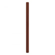 Dome Top Steel Bollard shown in a brown finish, colour reference render