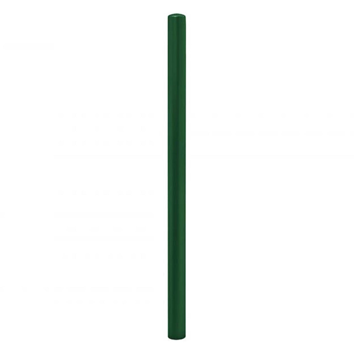 Painted-dome-top-steel-bollard-dome-top-bollard-painted-bollard-parking-lot-security-perimeter-protection-traffic-control-building-protection-pedestrian-safety-post-and-rail-durable-steel-red-outdoor-white-pedestrian-barricade