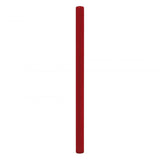 Painted-dome-top-steel-bollard-dome-top-bollard-painted-bollard-parking-lot-security-perimeter-protection-traffic-control-building-protection-pedestrian-safety-post-and-rail-durable-steel-red-outdoor-white-pedestrian-barricade