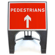Pedestrians Forward 600 x 450mm Q-Sign