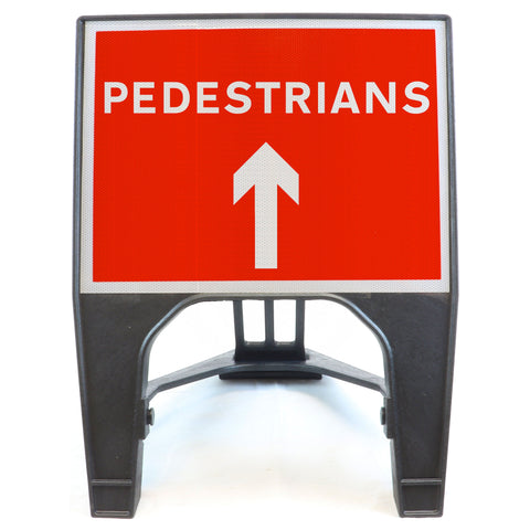 Pedestrians Forward 600 x 450mm Q-Sign