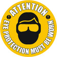 proline-self-adhesive-floor-signs-stickers-warning-hazard-decals-vinyl-caution-waterproof-durable-warehouses-factories-hospitals-schools-depots-safety-signs-aisles-shopping-malls-centres-construction-sites-removable-industrial-high-visibility-heavy-duty