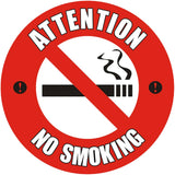 PROline floor sign Attention No Smoking attention industrial heavy-duty slip-resistant warehouse safety high-visibility durable