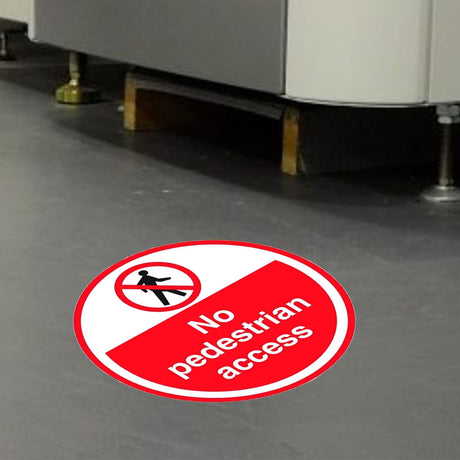 proline-self-adhesive-floor-signs-stickers-warning-hazard-decals-vinyl-caution-waterproof-durable-warehouses-factories-hospitals-schools-depots-safety-signs-aisles-shopping-malls-centres-construction-sites-removable-industrial-high-visibility-heavy-duty