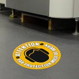 proline-self-adhesive-floor-signs-stickers-warning-hazard-decals-vinyl-caution-waterproof-durable-warehouses-factories-hospitals-schools-depots-safety-signs-aisles-shopping-malls-centres-construction-sites-removable-industrial-high-visibility-heavy-duty