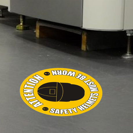 proline-self-adhesive-floor-signs-stickers-warning-hazard-decals-vinyl-caution-waterproof-durable-warehouses-factories-hospitals-schools-depots-safety-signs-aisles-shopping-malls-centres-construction-sites-removable-industrial-high-visibility-heavy-duty