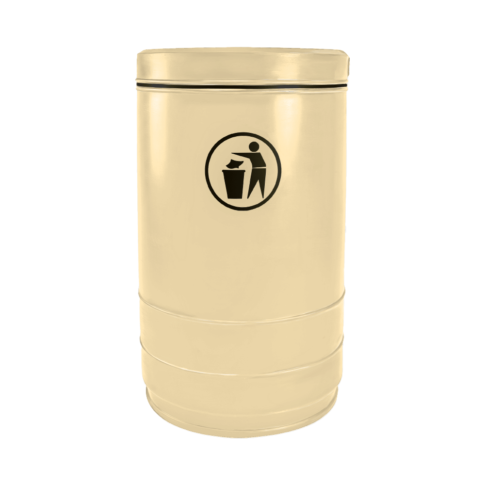 Pickwick Open Top Litter Bin - 90 Litre Capacity