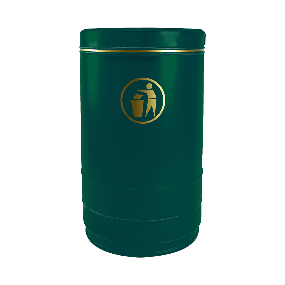 Pickwick Open Top Litter Bin - 90 Litre Capacity