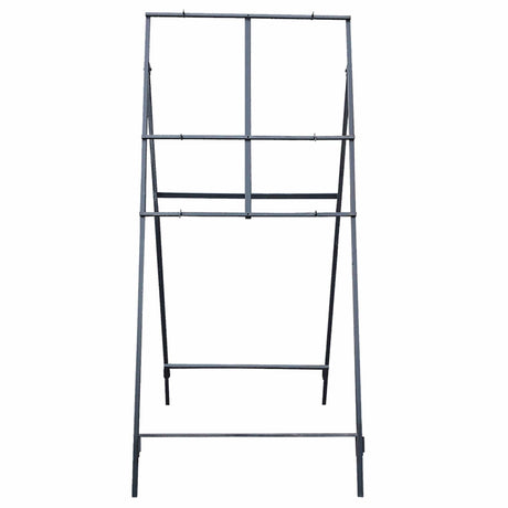 Quickfit Midi Sign Frame, 800mm Traffic Holder, Portable Steel Road Signage Assembly Lightweight Durable Solution Stand Outdoor Quick-Fit Versatile Mini Municipal for Construction Sites Control Temporary with Sandbag Bars