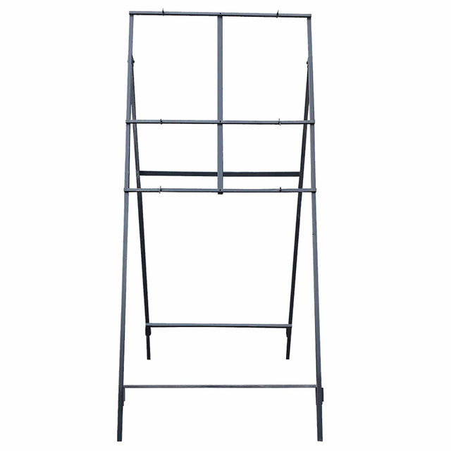Quickfit Midi Sign Frame, 800mm Traffic Holder, Portable Steel Road Signage Assembly Lightweight Durable Solution Stand Outdoor Quick-Fit Versatile Mini Municipal for Construction Sites Control Temporary with Sandbag Bars