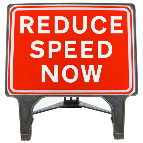 Reduce Speed Now 1050x750mm Q-Sign